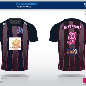 Isa Warriors women's fan jersey